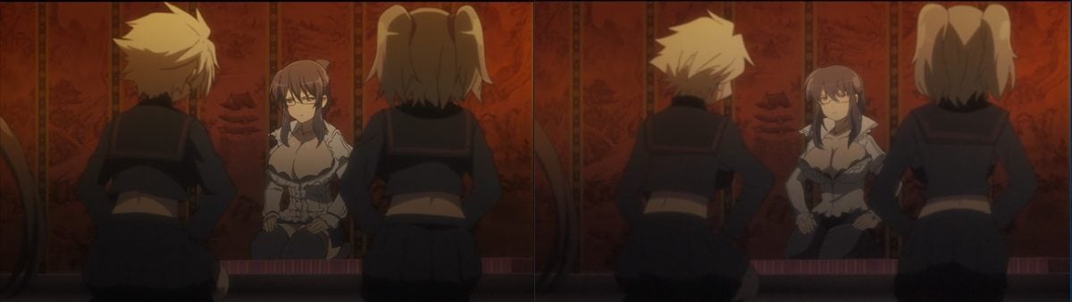 Senran Kagura Shinovi Master Tokyo Youma Hen Blu Ray Vs TV Anime 0137