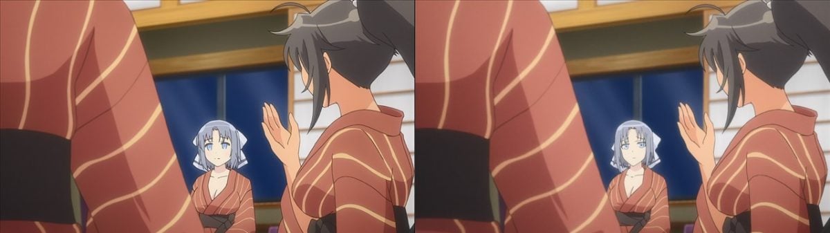 Senran Kagura Shinovi Master Tokyo Youma Hen Blu Ray Vs TV Anime 0138