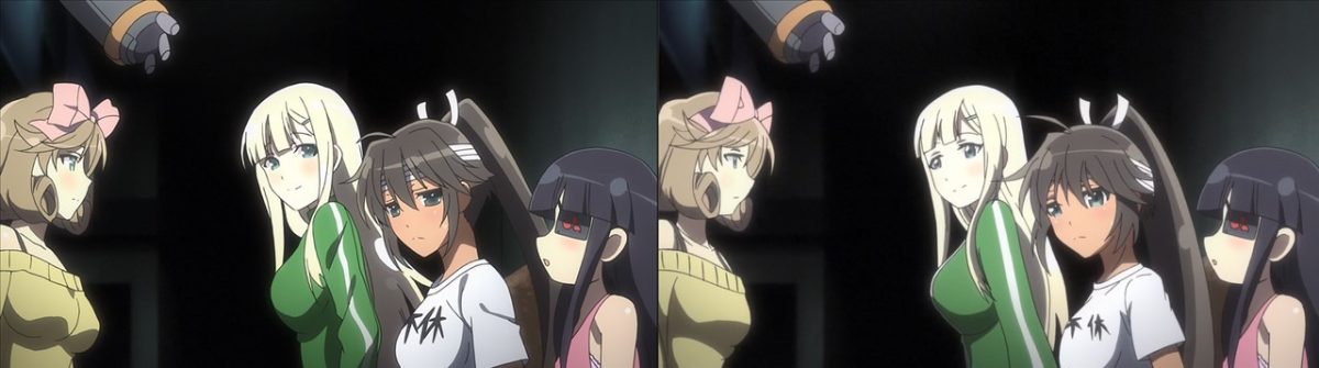 Senran Kagura Shinovi Master Tokyo Youma Hen Blu Ray Vs TV Anime 0139