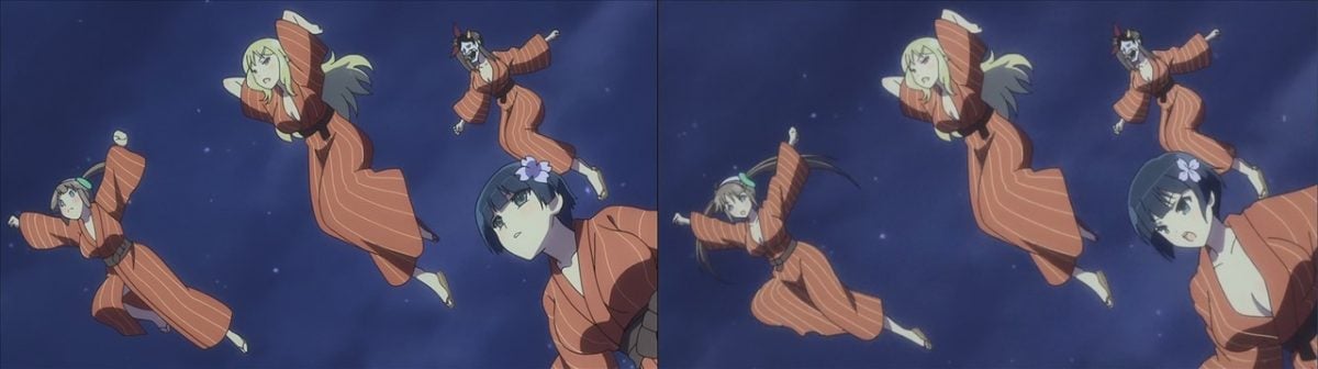 Senran Kagura Shinovi Master Tokyo Youma Hen Blu Ray Vs TV Anime 0151