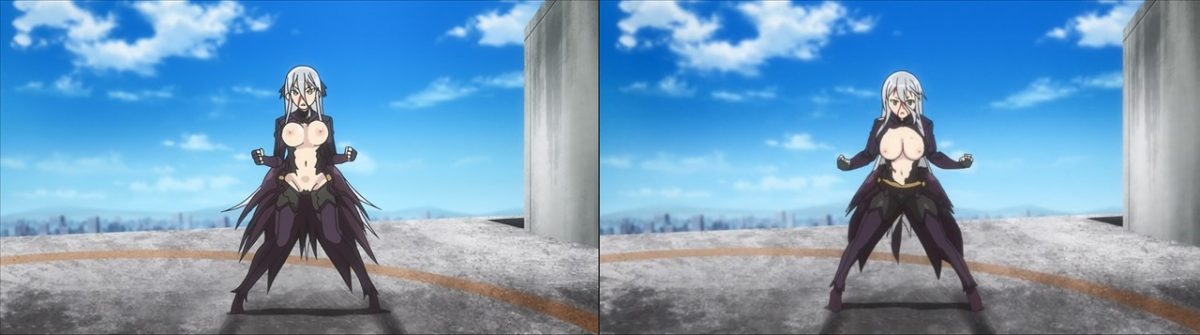 Senran Kagura Shinovi Master Tokyo Youma Hen Blu Ray Vs TV Anime 0154