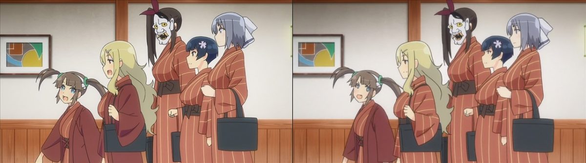 Senran Kagura Shinovi Master Tokyo Youma Hen Blu Ray Vs TV Anime 0162