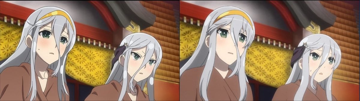 Senran Kagura Shinovi Master Tokyo Youma Hen Blu Ray Vs TV Anime 0163