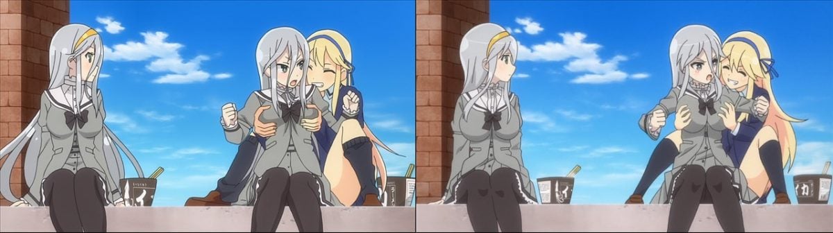 Senran Kagura Shinovi Master Tokyo Youma Hen Blu Ray Vs TV Anime 0165