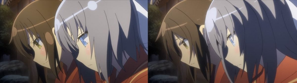 Senran Kagura Shinovi Master Tokyo Youma Hen Blu Ray Vs TV Anime 0181