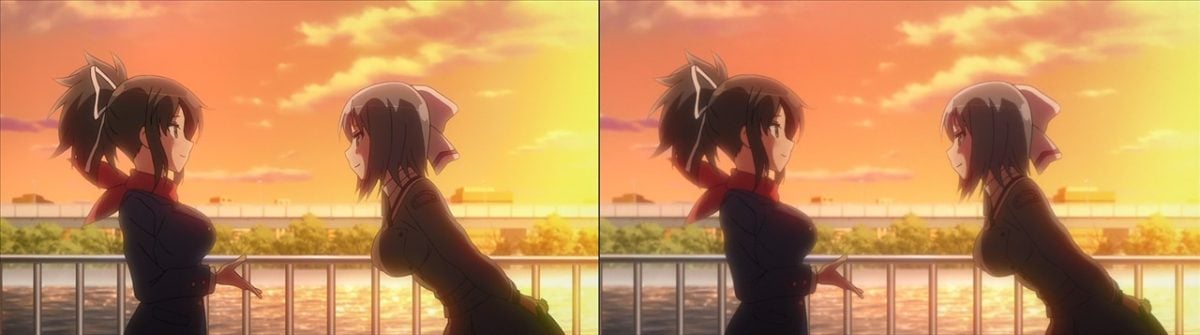 Senran Kagura Shinovi Master Tokyo Youma Hen Blu Ray Vs TV Anime 0182