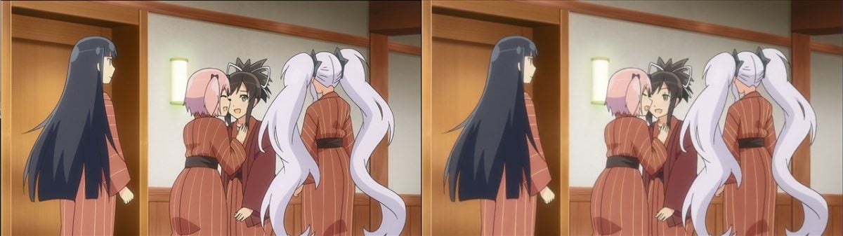 Senran Kagura Shinovi Master Tokyo Youma Hen Blu Ray Vs TV Anime 0187