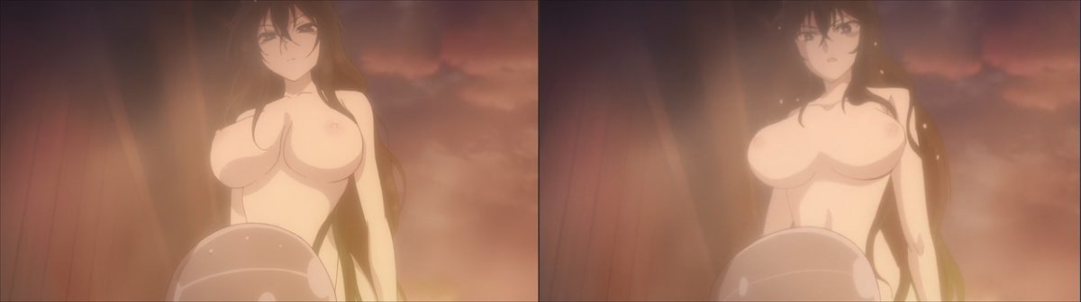 Senran Kagura Shinovi Master Tokyo Youma Hen Blu Ray Vs TV Anime 0192