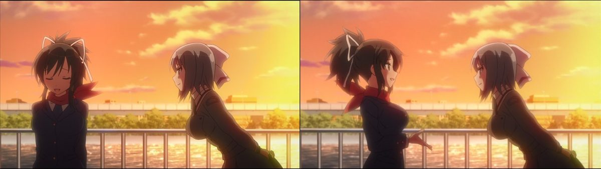 Senran Kagura Shinovi Master Tokyo Youma Hen Blu Ray Vs TV Anime 0197