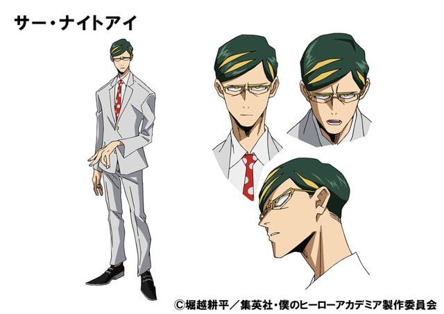 Boku No Hero Academia 4th Season Sir Nighteye Character Design 1