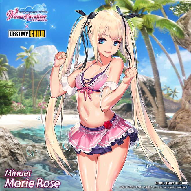 Destiny Child And Dead Or Alive Xtreme Venus Vacation Collaborate 11