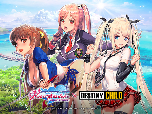 Destiny Child And Dead Or Alive Xtreme Venus Vacation Collaborate