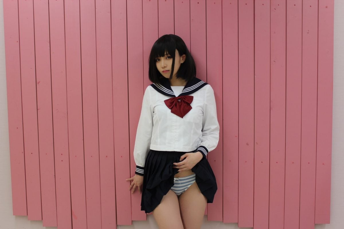 Iyapan Character Blue Shimapan Cosplay By Namu12nemu 0008