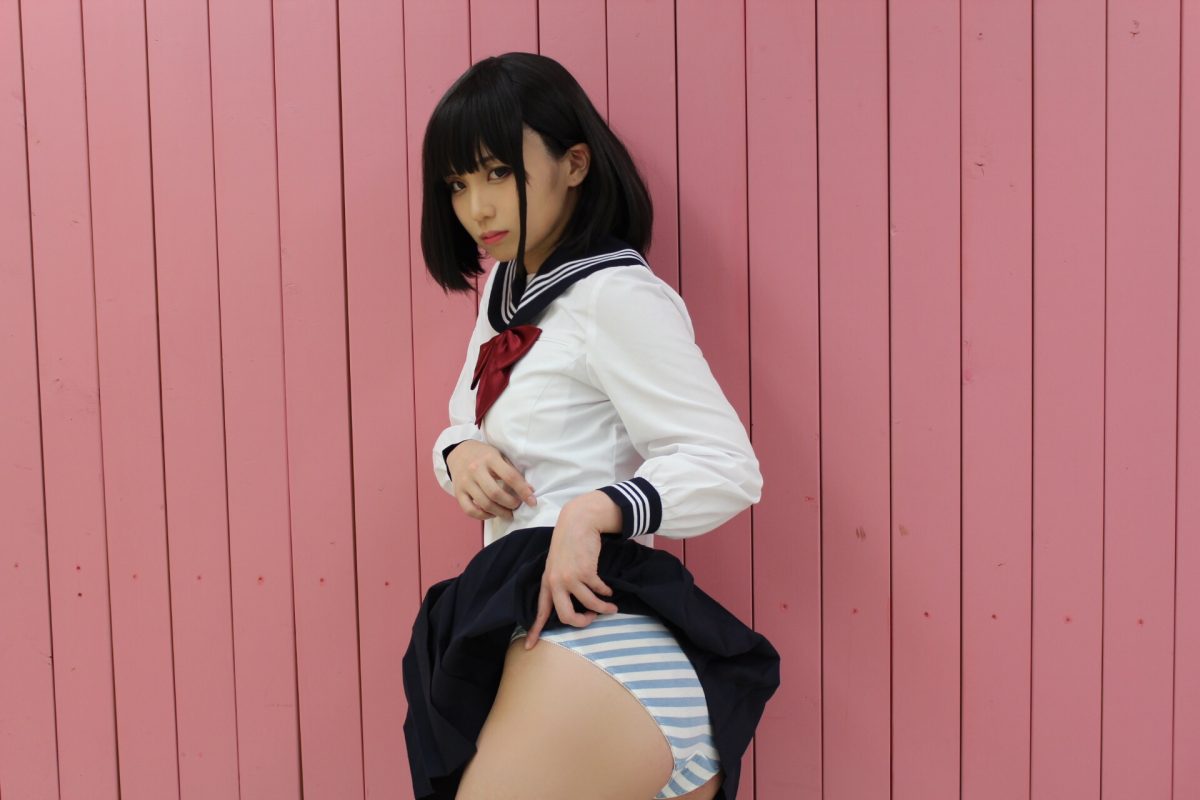 Iyapan Character Blue Shimapan Cosplay By Namu12nemu 0010