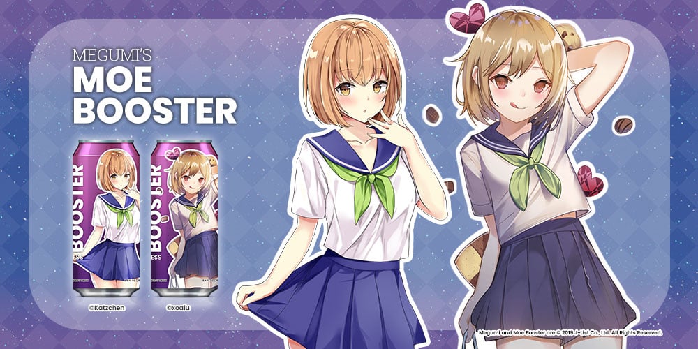J List At Anime Expo 2019 Megumi Moe Booster Drink 0002