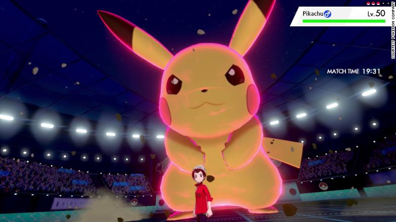 Pokemon Sword And Shield Big Pikachu