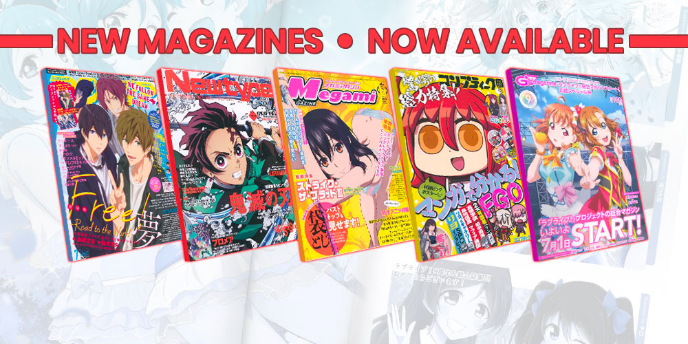 New Anime Magazines From Japan