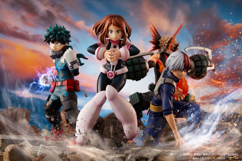 Anime Expo 2019 Kotobukiya Announced MHA Character Figures