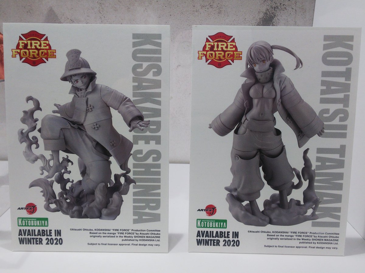 Anime Expo 2019 Kotobukiya Fire Force Prototypes