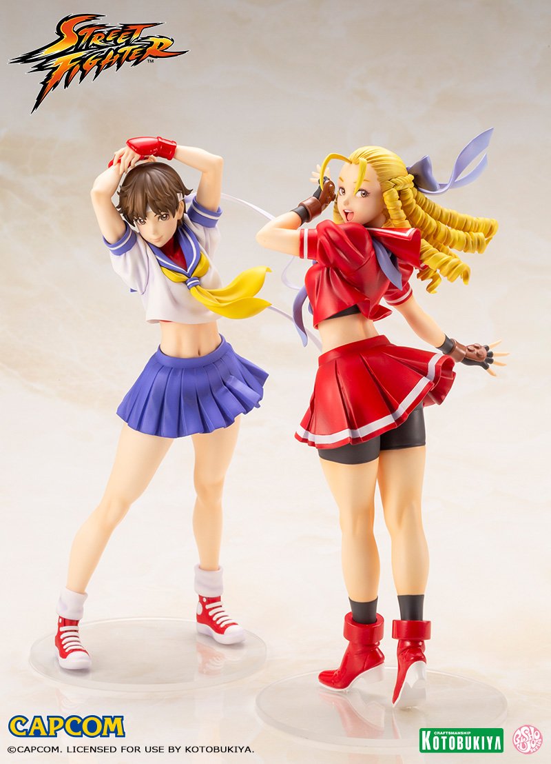 Anime Expo 2019 Kotobukiya New Street Fighter Character Figures