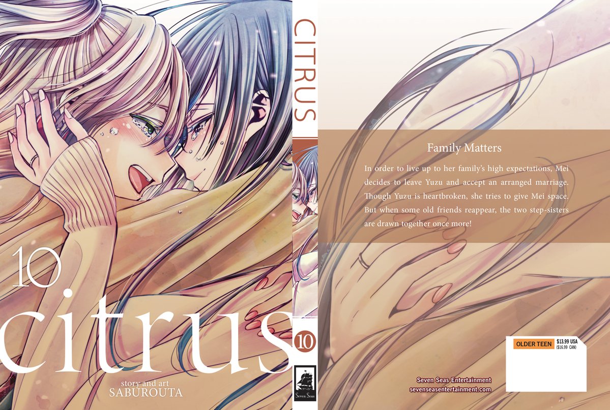 Anime Expo 2019 Seven Seas Entertainment Citrus Volume 10
