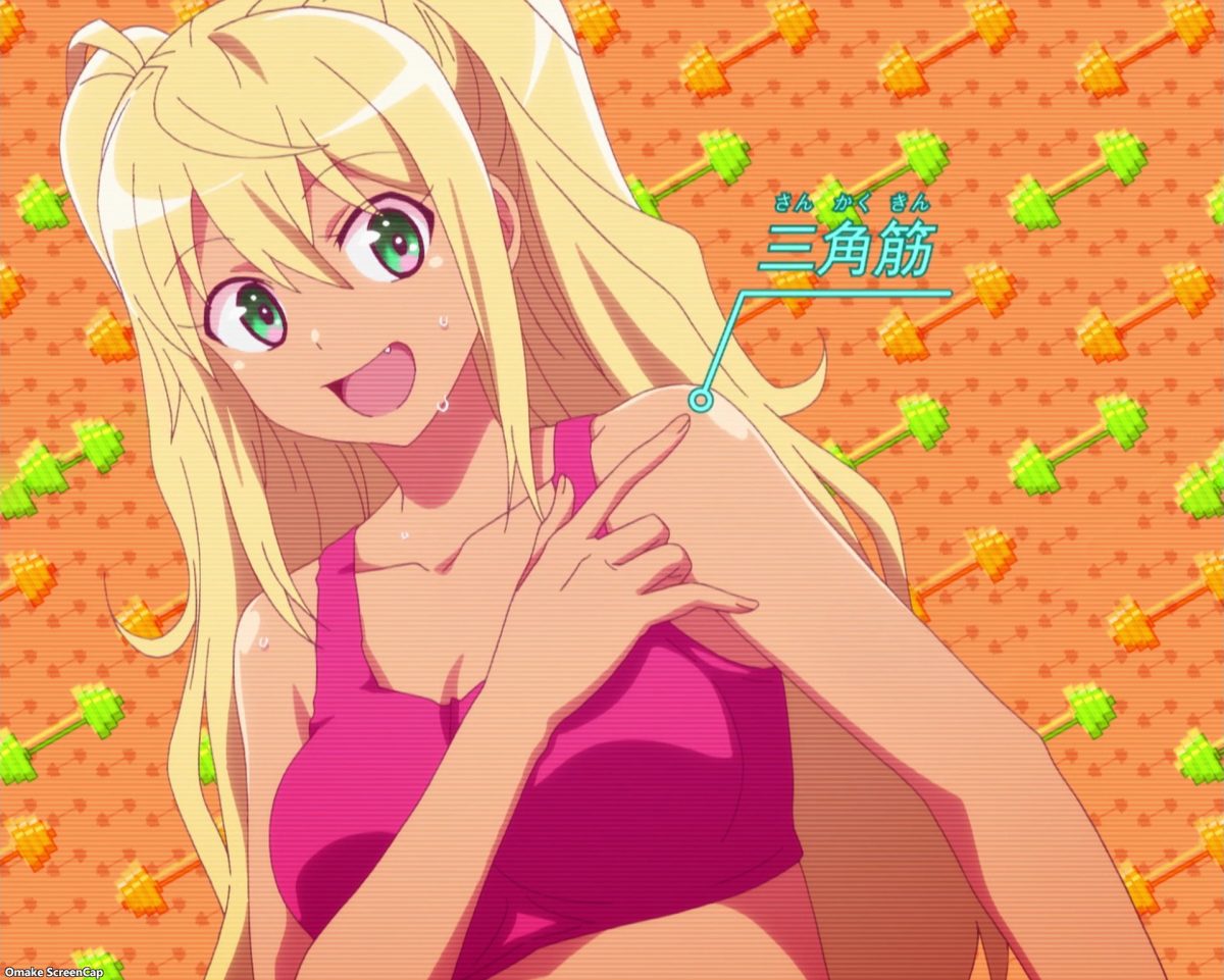 Dumbbell Nan Kilo Moteru Episode 3 Hibiki Points To Deltoid