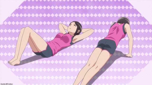 Dumbbell Nan Kilo Moteru Episode 3 Satomi Sensei Sit Ups Push Ups