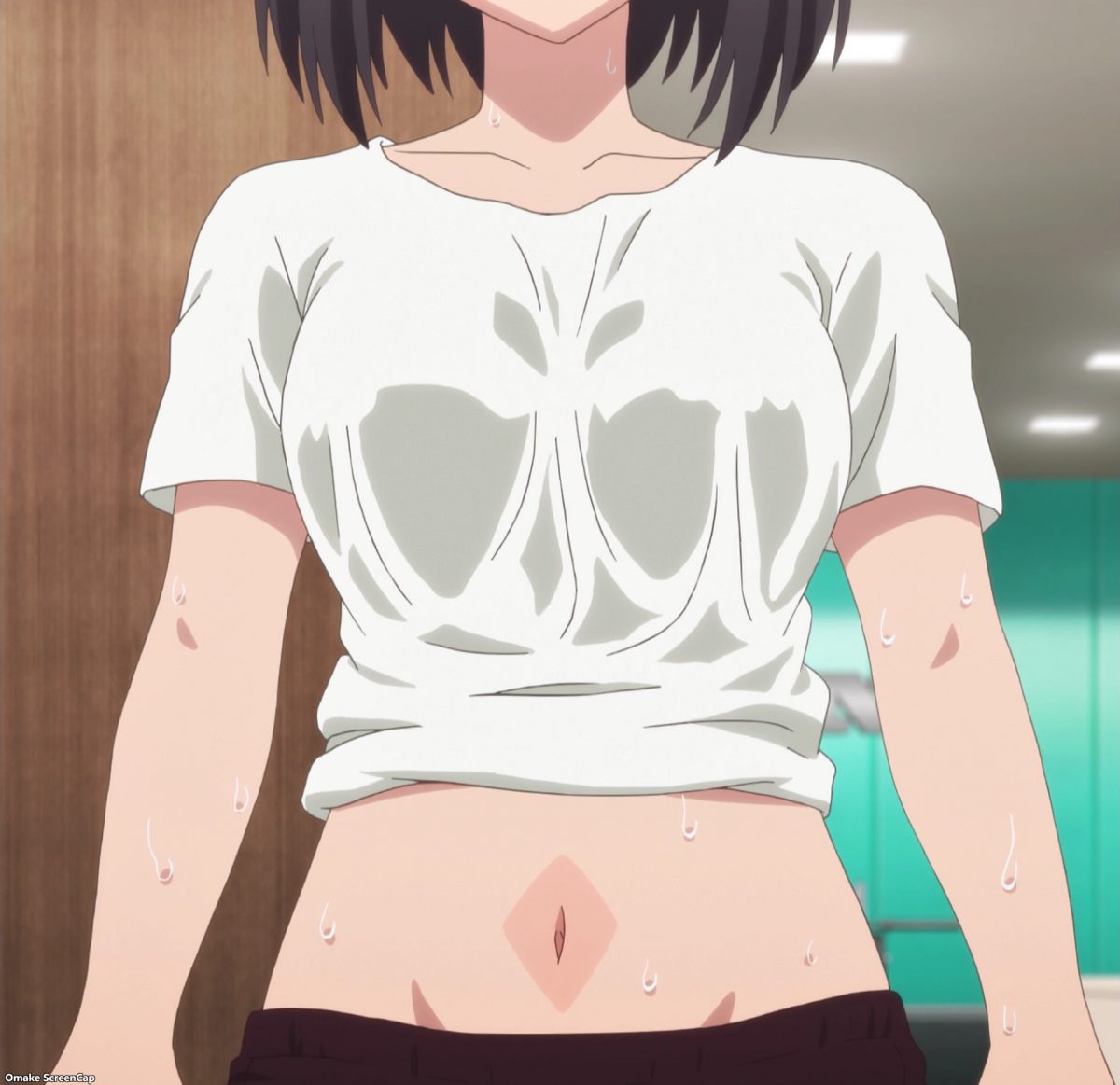 Dumbbell Nan Kilo Moteru Episode 3 Satomi Sensei's Weird Tan Line