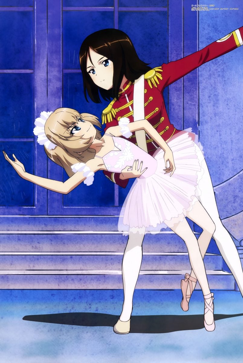 Megami Magazine August 2019 Anime Posters Girls Und Panzer