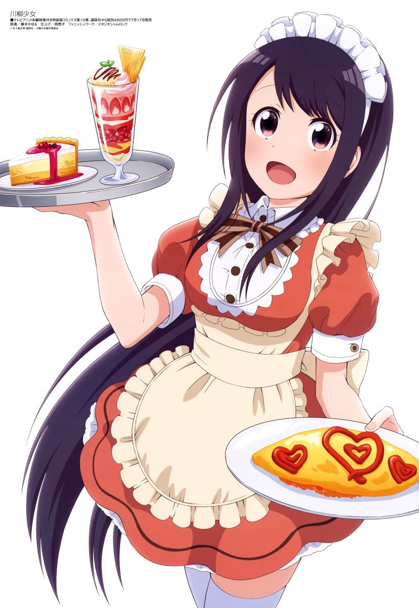 Megami Magazine August 2019 Anime Posters Senryuu Shoujo