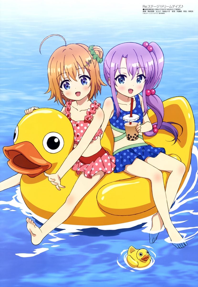 Megami Magazine September 2019 Anime Posters Re STAGE PROJECT