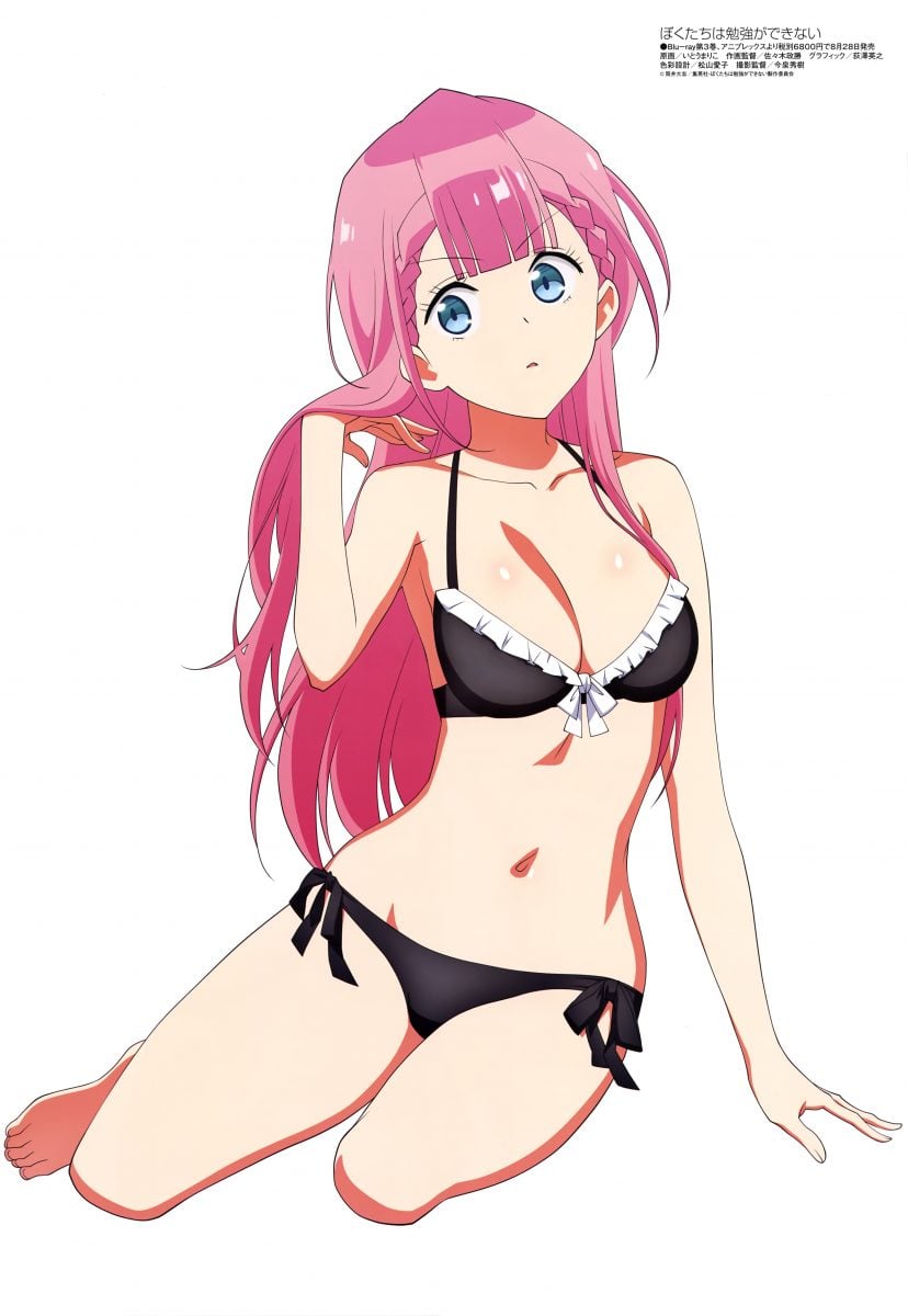 Megami Magazine September 2019 Anime Posters We Never Learn