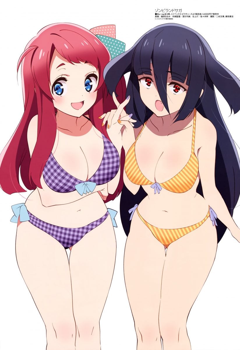 Megami Magazine September 2019 Anime Posters Zombie Land Saga