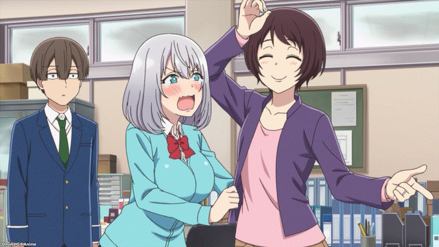 Tejina Senpai Episode 3 Senpai Embarrassed By Sensei