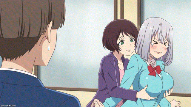 Tejina Senpai Episode 3 Sensei Squeezes Senpai