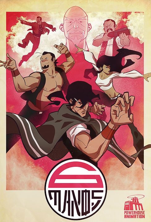 Viz Media Panel Powerhouse Seis Manos Poster