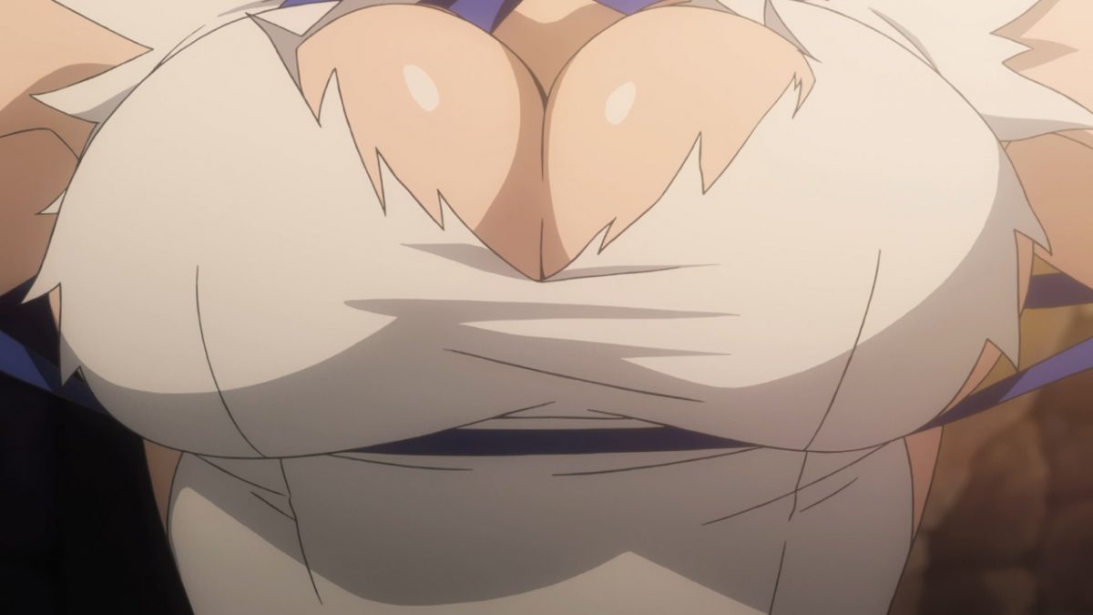Danmachi Oppai Anime