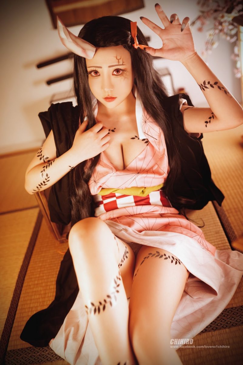 Demon Slayer Nezuko Kamado Cosplay By Chihiro 2