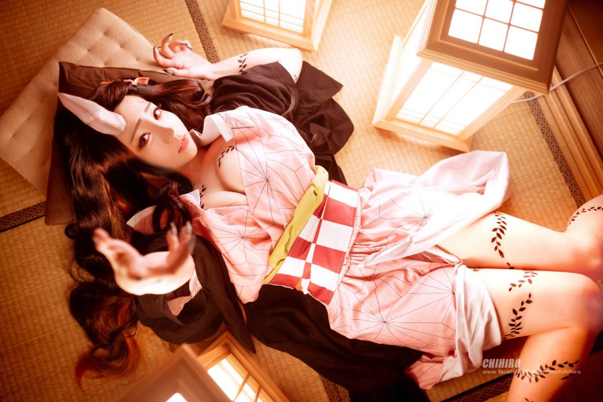 Demon Slayer Nezuko Kamado Cosplay By Chihiro 3