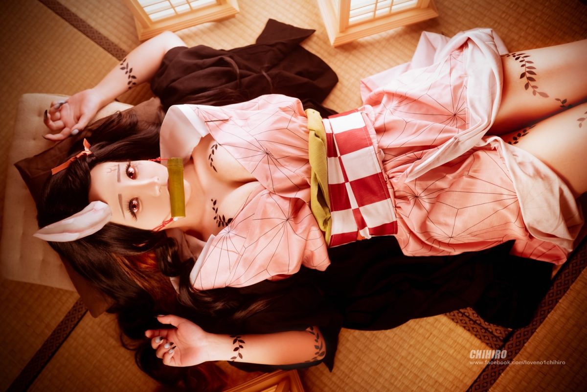 Demon Slayer Nezuko Kamado Cosplay By Chihiro 4
