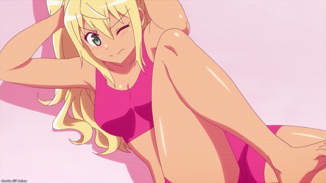 Dumbbell Nan Kilo Moteru Episode 5 Hibiki Does Bicycle Crunch