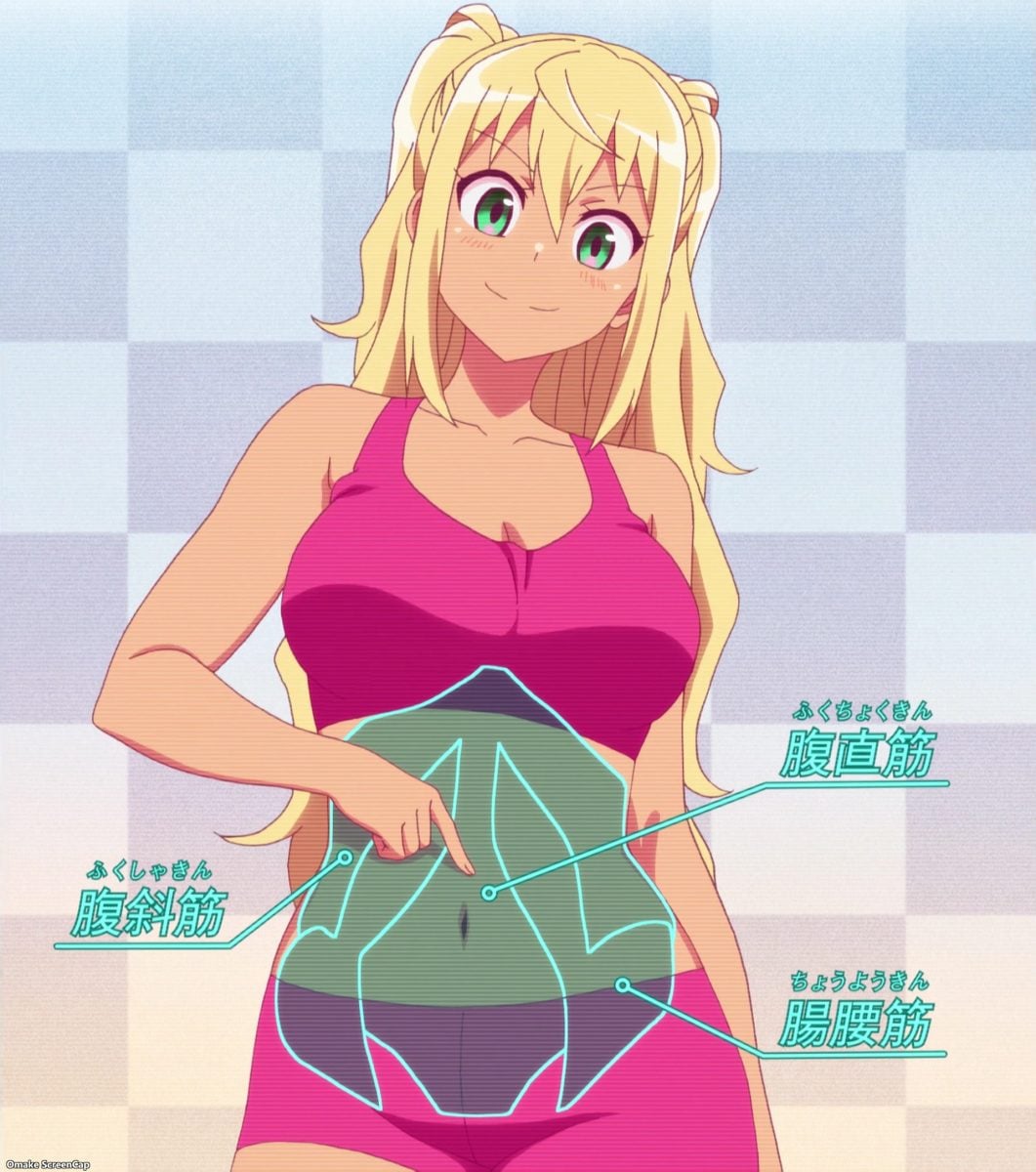 Dumbbell Nan Kilo Moteru Episode 5 Hibiki's Abdominal Muscles