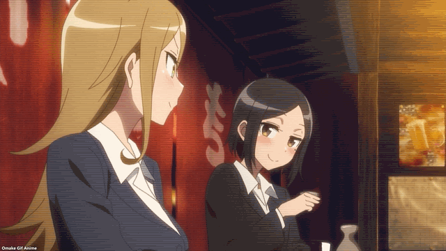 Dumbbell Nan Kilo Moteru Episode 5 Rumika Drinks Sake With Satomi