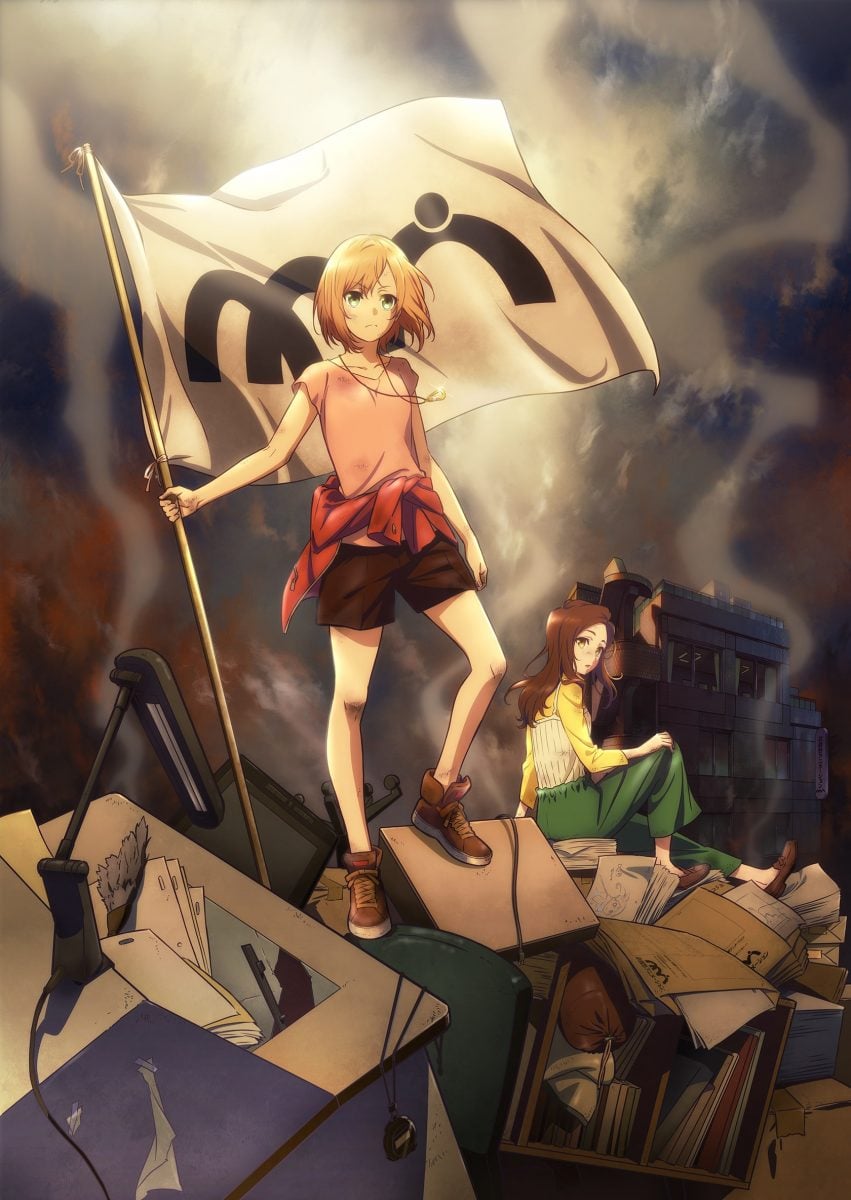 Shirobako Movie Key Visual