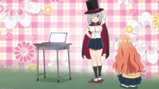 Tejina Senpai Episode 8 Saki Chan Takes Low Angle Shots Of Senpai