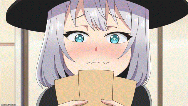 Tejina Senpai Episode 9 Senpai Looks At Envelopes