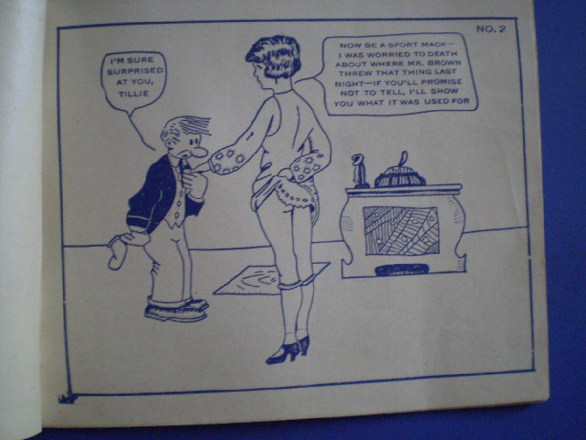 Tijuana Bibles Panel 1