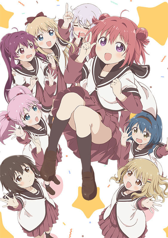 Yuruyuri 10thanniversary Poster