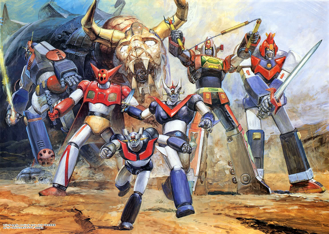 Mecha Anime Super Robots 1