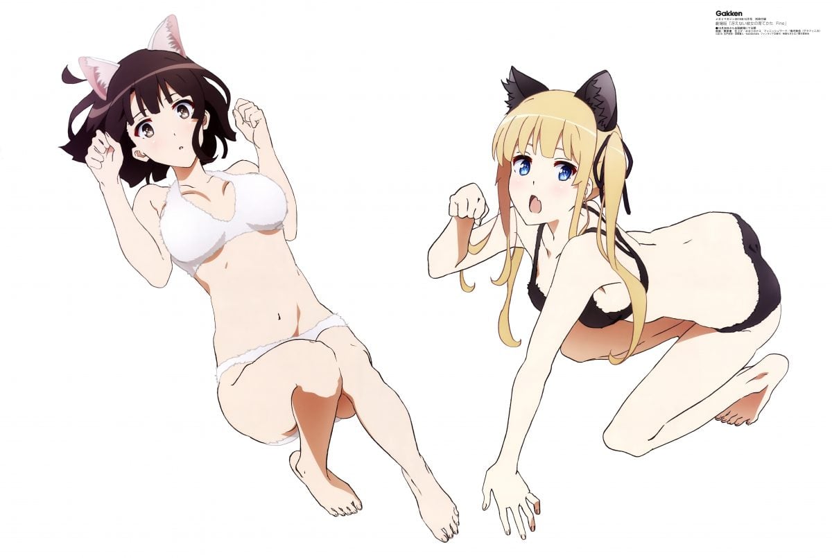 Megami Magazine October 2019 Anime Posters Saekano